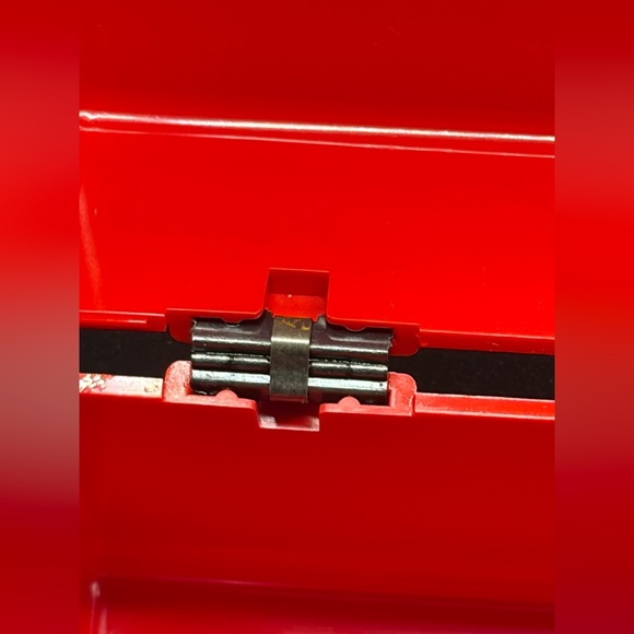 Interdesign Vintage MCM Red Hinged Storage Box, Jewelry Box, Keepsake Box, USA - Picture 5 of 15